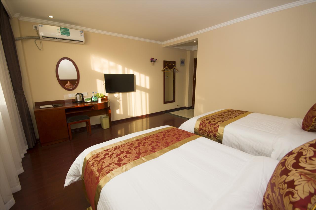 Greentree Inn Zhejiang Jiaxing Zhongan Business Hotel エクステリア 写真